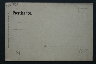 Postcard PC Baden costume 1905-1925